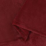  Odeja Bordeaux rdeča 220 x 240 cm Flis, (5000288035) | Shoptok.si