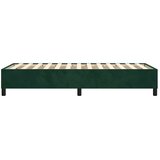  Okvir za krevet s oprugom tamnozeleni 90x190 cm baršunasti | shoptok.hr