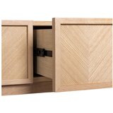 Hübsch Pomoćni stol u dekoru hrasta u prirodnoj boji 38x150 cm Herringbone – | shoptok.hr