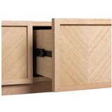 Hübsch Stranska mizica v hrastovem dekorju 38x150 cm Herringbone – | Shoptok.si