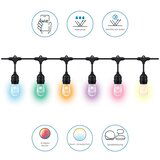 Wiz LED pametni vanjski rasvjetni lanac 8 W – | shoptok.hr