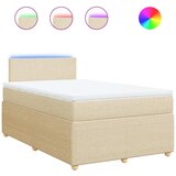  Krevet box spring s madracem krem 120 x 190 cm od tkanine | shoptok.hr