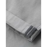 Ombre Men's classic chino shorts with rolled up leg - grey | shoptok.hr