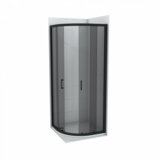 Copen tuš kabina atlas black, R90 x 195 cm, tonirano staklo 6 mm | Eponuda.com