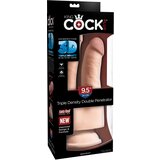King Cock DILDO Plus Triple Density Double Penetrator 9,5, (20367222) Cene