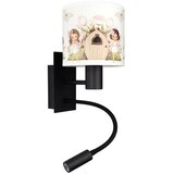 Brilagi LED fleksibilna lampa BOBO 1xE27/25W/230V + LED/3W crna/bela/ružičasta/vile | Eponuda.com