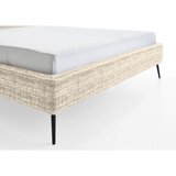 Meise Möbel Bež tapecirani bračni krevet bez podnice 200x200 cm Infinity – | shoptok.hr