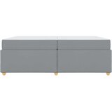  Krevetna konstrukcija Svijetlo siva 200 x 200 cm tkanina | shoptok.hr