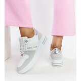 Gemre White-grey platform sneakers Negisti | Shoptok.si