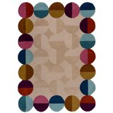 Flair Rugs Bež ročno tkana volnena preproga 160x230 cm Mia Textured Scallop – | Shoptok.si