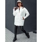 DStreet Women's quilted transitional jacket with stand-up collar ARANA ecru | shoptok.hr