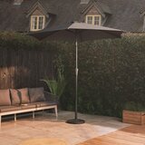 Vonhaus 2,7M senčnik samostoječi UV30+črn | Shoptok.si