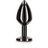 Taboom Butt Plug With Diamond Jewel Black M Cene