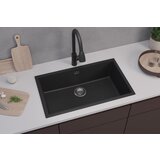 Alveus granitna sudopera omni 40 deep black 750x450/198 mm Cene