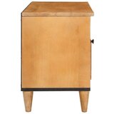 vidaXL TV ormar Svjetlosmeđa 80 x 33 x 46 cm masivno drvo manga | shoptok.hr