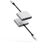 Večnamenski adapter 15-v-1 USB-C s HDMI, VGA, Ethernet, čitalnikom kartic SD/TF, (21778900)