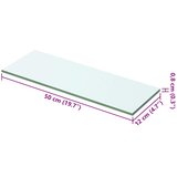  Ploča za Police Staklena Prozirna 50x12 cm | shoptok.hr