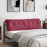  Jastuk za leđa Vinska crvena 160 x 50 cm Kordura tekstil | shoptok.hr