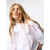 Reserved Bluza na vezanje - krem | shoptok.hr