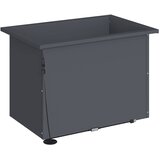  Vrtna posuda za sadnju s LED svjetlom Antracit 40 x 60 x 40 cm | shoptok.hr