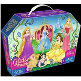 Trefl puzzle glitter Disney Princess, 70 kom