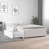  Okvir za krevet s ladicama bijeli 90 x 190 cm jednokrevetni | Eponuda.com