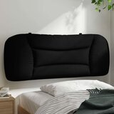 vidaXL Jastuk za uzglavlje crni 100 cm od tkanine | shoptok.hr