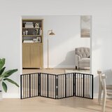  Vrata za pse 4 pcs Crna 60 x 60 cm Cinkani čelik | Eponuda.ba