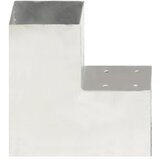  Spojnici za stupove u L-obliku 4 kom pocinčani metal 101x101 mm | shoptok.hr