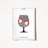 Wallity Poster Apple Sangria-2053, 50x70 cm | ePonuda.com