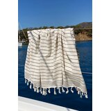 Lessentiel Maison Ručnik za plažu Black-Cream | Eponuda.ba
