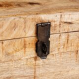 vidaXL Shranjevalna škatla 70 x 35 x 40 cm trden mangov les | Shoptok.si