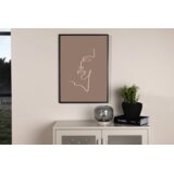 Venture Home poster Siluette 21 × 30 cm, smeđi | shoptok.hr