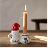 Kähler Design Keramički svijećnjak s božićnim motivom Hammershøi Christmas Father Elf – | shoptok.hr