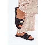 Boto Flat Women's Slippers With Decorative Detail Black Nenitta Cijene