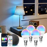 Aigostar 4x E14 Bluetooth pametna LED žarnica u