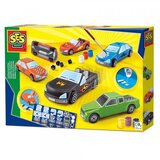 Ses Creative Izrada i bojanje vlastitih figura - Automobili | shoptok.hr