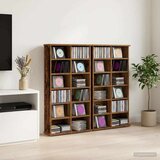 Cd ormar 2 kom. Staro drvo 60 x 17 x 92 cm Konstruirano drvo | shoptok.hr
