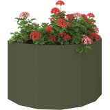 Sadilica Maslinasto zelena 90 x 45 x 50 cm Čelik | shoptok.hr