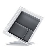 INF organizator za sredinsko konzolo za tesla model 3/Y - napol zavita silikonska podloga & prozorna škatla - siva grey model 2, (21732251) Cene