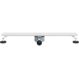  360° Odvod za tuširanje s tankim modelom Srebrno 70 cm | shoptok.hr