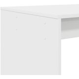  Stol s policom Bijelo 108 x 55 x 103.5 cm Konstruirano drvo | shoptok.hr