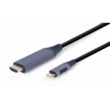 VIDEO adapter kabl Type-C to HDMI, space grey, 1.8 m, 4K 60 Hz, GEMBIRD CC-USB3C-HDMI-01-6 | Eponuda.ba