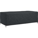 vidaXL Prevleka za zunanje pohištvo Črna 300 x 140 x 90 cm 210D | Shoptok.si