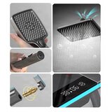 ELITE EDITION Nadometni tuš sistem nove generacije - BSE1307 — Gunmetal siva | Shoptok.si
