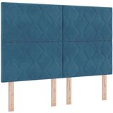 LED glava postelje Temno modra 160 cm Umjetno usnje, (5000142450) | Shoptok.si