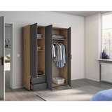 Modern Living Omara S Klasičnimi Vrati Voyager, Barva Hrasta, Siva | Shoptok.si