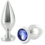 Metal Hard METALHARD ANAL PLUG DIAMOND CRISTAL SMALL 5.71CM Cene