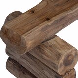  Klupa Prirodna 110 x 30 x 34 cm Čvrsto teak drvo | shoptok.hr