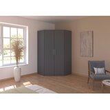 home24 OMARA S KLASIČNIMI VRATI, siva | Shoptok.si